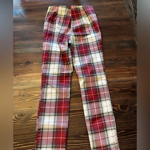 H&M plaid pants